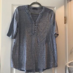 Women’s short sleeve knit top - L